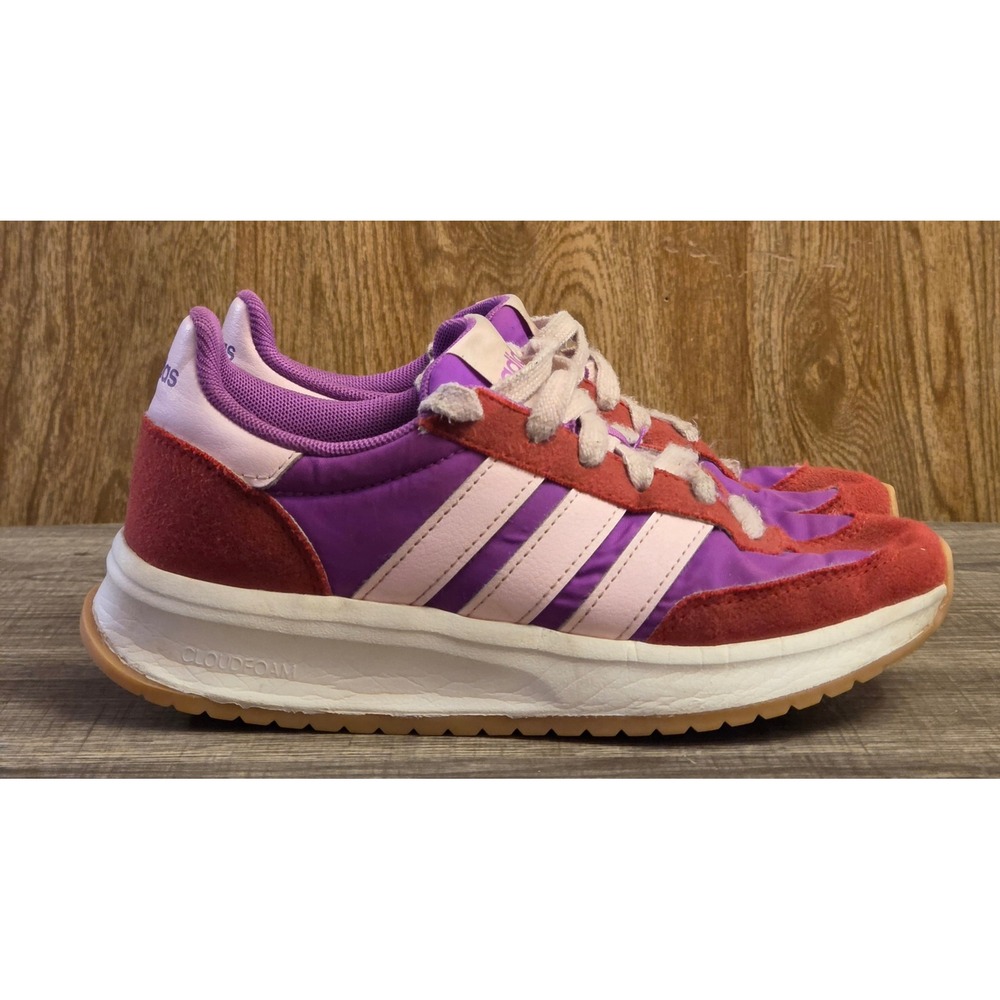 adidas Kids Purple & Pink Retro Runner Sneakers